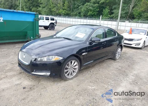 2013 Jaguar Xf I4 T из США, поврежденный, VIN SAJWA0ES9DPS98645